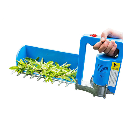 เครื่องเก็บชาแบบพกพา 6500r / นาทีเครื่องถอนขนชาแบตเตอรี่ 300 มม. ใบมีด 100W