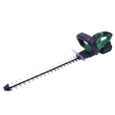 58V 610MM Double Blade แบตเตอรี่ลิเธียมแบบชาร์จไฟ Hedge Trimmer การสั่นสะเทือนน้อยลง