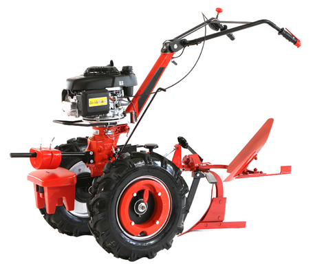 85kg 6.6KW Garden Tiller Machine เครื่องไถพรวนฟาร์มขนาดเล็กรถแทรกเตอร์โรตารี่ Tiller
