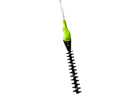 900W ด้านหลัง แบตเตอรี่ ขับเคลื่อน Hedge Trimmer แบบขยายได้ น้ำหนักเบา Telescopic ไร้สาย