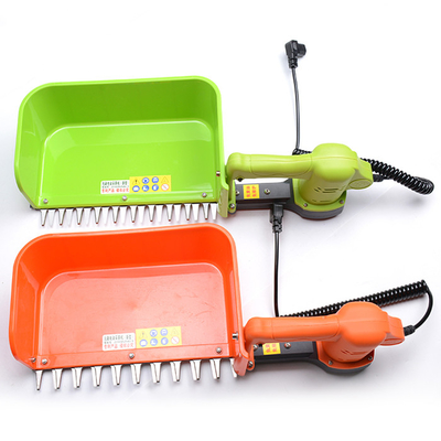 24V Electric BrushlessTea Picking Machine แบตเตอรี่เครื่องเก็บเกี่ยวชาแบบพกพา 600W 1500S / MIN