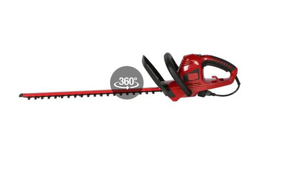 22 นิ้ว สวน เครื่องตัดหญ้าไฟฟ้า ที่กันจอน ใบมีดสแตนเลสแบบ Dual Action Hedge Trimmer