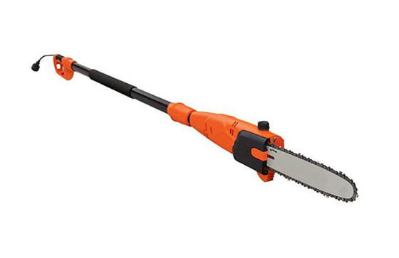 6.5A 2.65m Garden Electric Chainsaw 10 นิ้วเสาไฟฟ้าเลื่อย 9.5Ft สำหรับสาขา