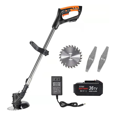 เครื่องตัดขอบหญ้า Gcordless ขนาด 10 นิ้ว 20V ตามหลักสรีรศาสตร์อุปกรณ์ตัดหัวหมุน
