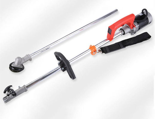 130L 8500rpm เครื่องตัดหญ้าไร้สายเครื่องตัดหญ้าแบบตรง Trimmer ความเมื่อยล้าน้อยลง ต่อต้าน การสั่นสะเทือน