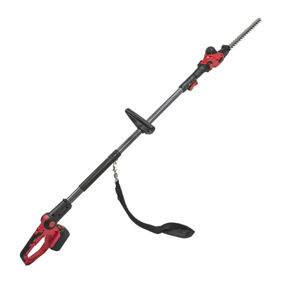 40V 15mm Garden Pole Hedge Trimmer แบตเตอรี่ลิเธียมไร้สายน้ำหนักเบาไร้สาย 1300spm