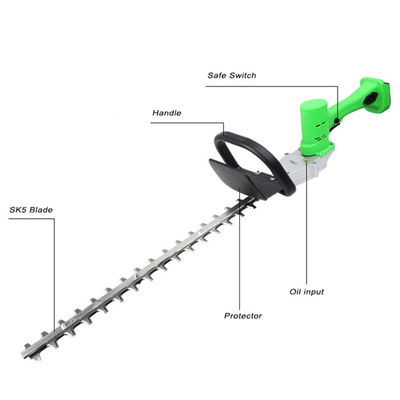 เครื่องตัดหญ้าไฟฟ้า 20V Bush ไร้สาย 20 นิ้ว Blades Cordless Grass Trimming Shears