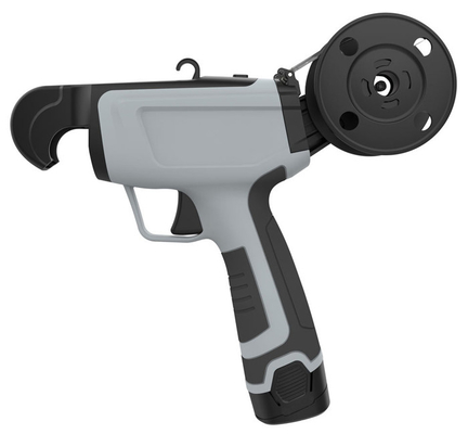 เครื่องพันพาเลทแบบใช้แบตเตอรีเถาวัลย์มือและเครื่องผูกต้นไม้ Stem Tapener Machine