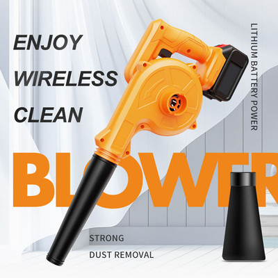 40V 20000RPM แบตเตอรี่ Powered กระเป๋าเป้สะพายหลังไฟฟ้าไร้สาย Leaf Blower เครื่องดูดฝุ่นไฟฟ้าแบบใช้มือถือ