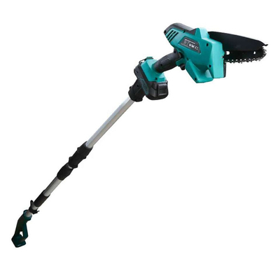 450w มินิไร้สาย 8 นิ้ว สวน เลื่อยไฟฟ้าลูกโซ่ยืดยาวต้นไม้ Pruner
