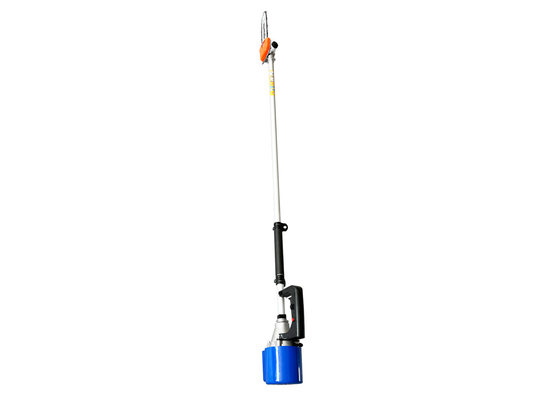 36V 12AH ลิเธียมไฟฟ้า Telescopic Tree Saw ยาว Handle Electric Chainsaw