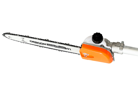 36V 12AH ลิเธียมไฟฟ้า Telescopic Tree Saw ยาว Handle Electric Chainsaw
